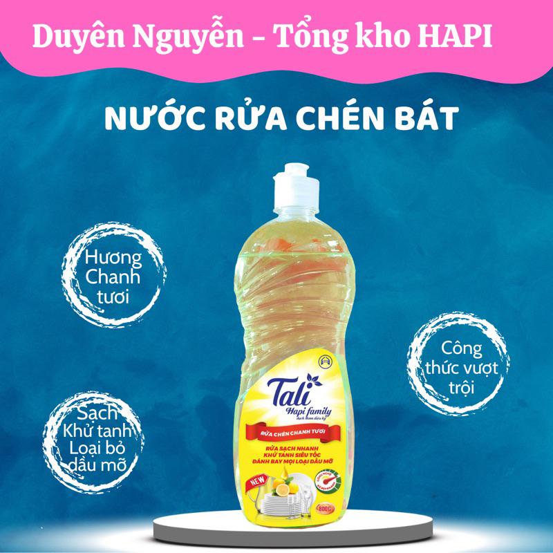 NƯỚC RỬA CHÉN BÁT TALI