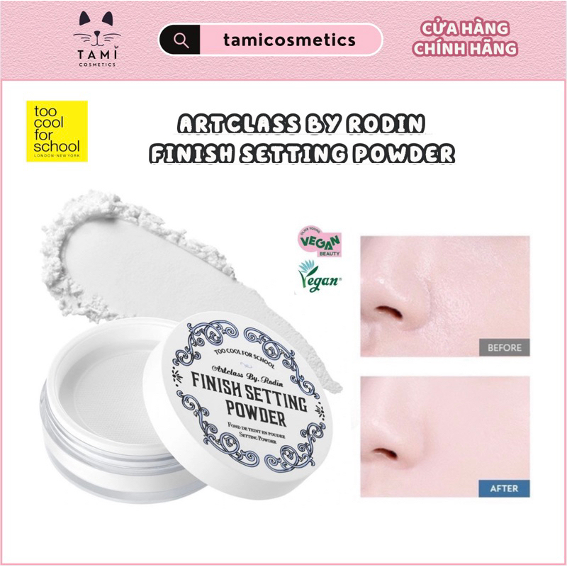 Phấn Phủ Bột Kiềm Dầu Too Cool For School Finish Setting Powder