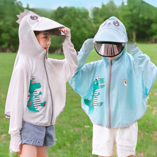 Áo chống nắng thông hơi hình Khủng Long cho bé trai