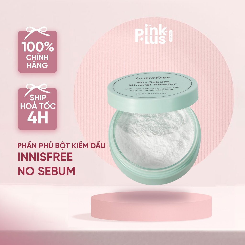 [MẪU MỚI] PHẤN PHỦ BỘT KIỀM DẦU INNISFREE NO SEBUM