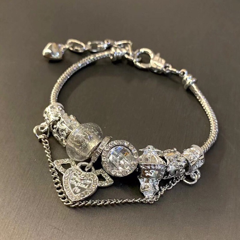 Lắc tay Pandora - Vòng tay titan cho nữ mẫu mới 2024