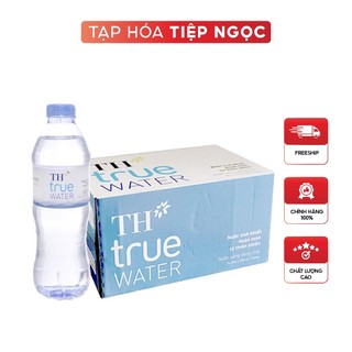 Nước th true water thùng 24 chai 350ml/500ml