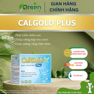 Calgold plus - bổ sung canxi từ tảo biển đỏ
