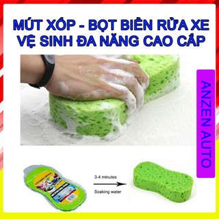 Miếng mút bọt biển chuyên dùng rửa xe lau bụi vệ sinh nhà cửa