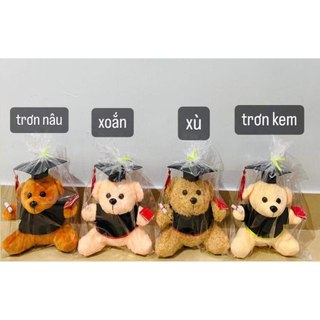 Gấu Bông Tốt Nghiệp Size 25cm Nhiều Mẫu - VN98 Flowers