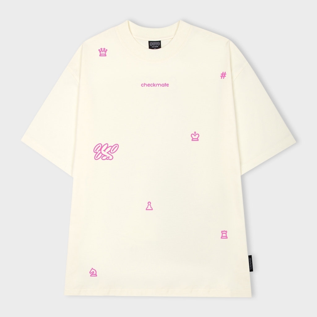 Áo Thun Local Brand Unisex Teen yo Checkmate Tee hottrend 2024
