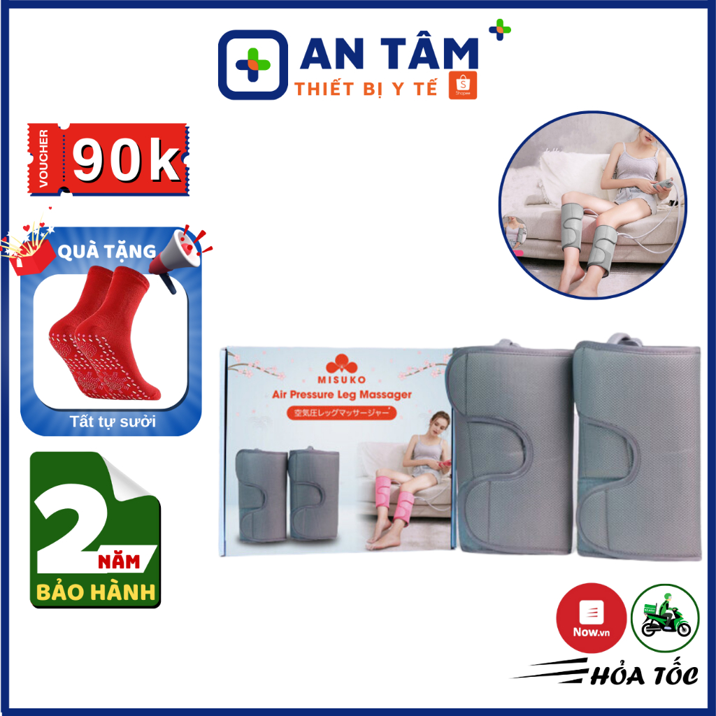 Máy Massage Bắp Chân, Bắp Tay, Đùi CF-1 [ BẢO HÀNH 24 THÁNG ] Massage Giảm Đau Mỏi, Tê Bì Giúp Lưu Thông Khí Huyết