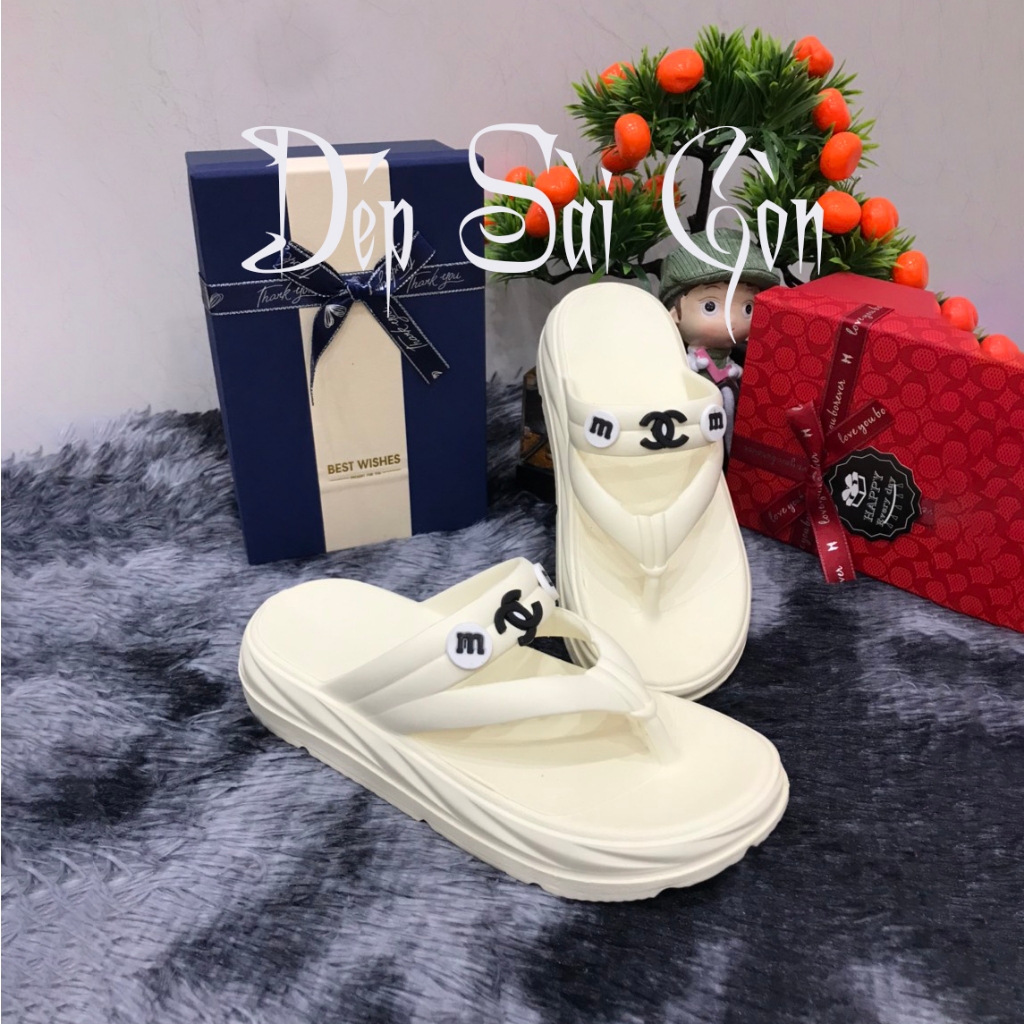 Dép Kẹp Tông Lainiki tôn dáng 3,5cm chất liệu EVA siêu nhẹ bám dính chống trơn trượt tốt 9027 + 2388HP