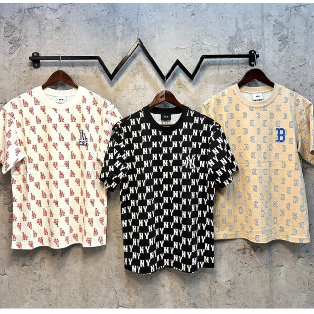 [ CHÍNH HÃNG ] Áo thun MLB monogram mẫu mới