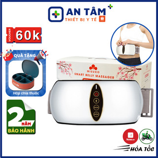 Đai massage giảm mỡ bụng MISUKO BM-B45, Đai rung giảm mỡ bụng nhiều chế độ rung massage và nhiệt giúp đánh tan mỡ bụng