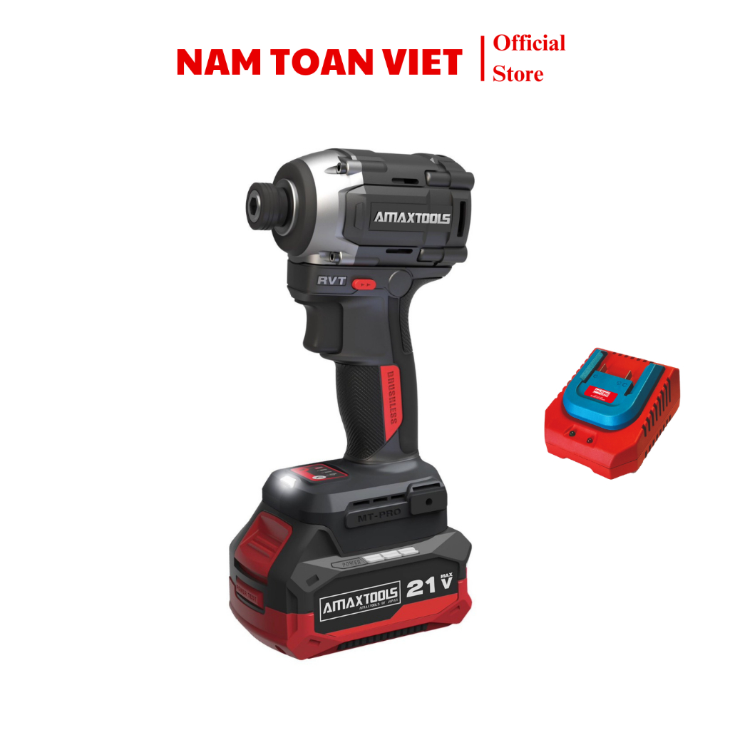 Máy vặn vít dùng pin Amaxtools AV28014SM BLACK