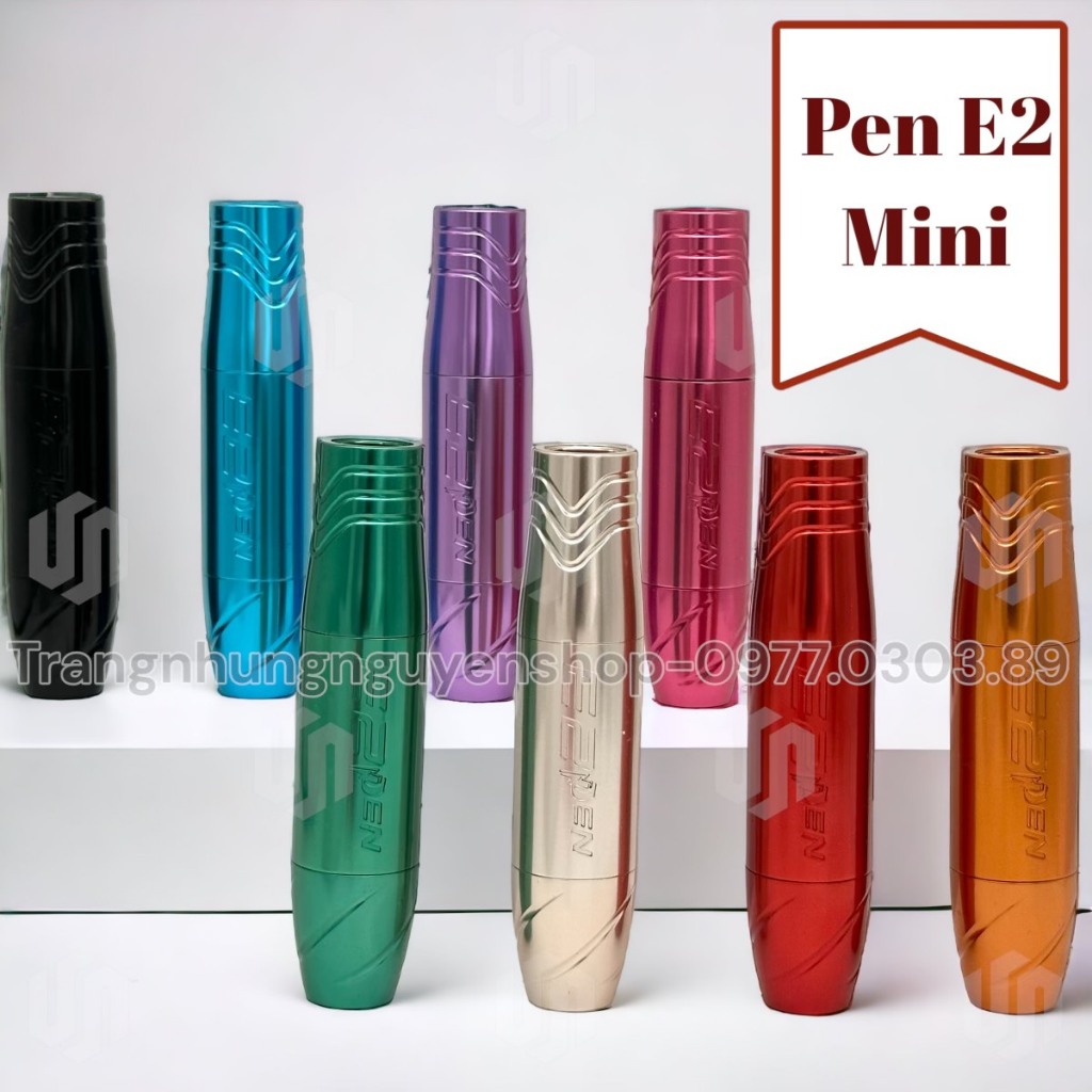 [Chính Hãng] Máy pen mini E2 logo dập chìm chọn màu