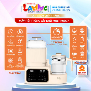 Máy tiệt trùng sấy khô, hâm sữa và đun nước đa năng Fatz baby Multimax 7/ Multimax 8