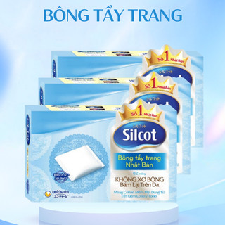 Bông trang điểm Silcot 82 miếng/hộp