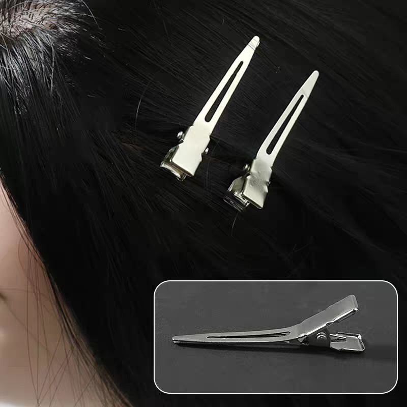 Kẹp mỏ vịt chia tóc, kẹp style wig