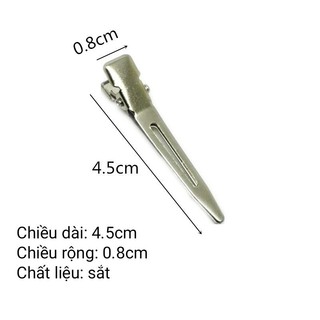 Kẹp mỏ vịt chia tóc, kẹp style wig