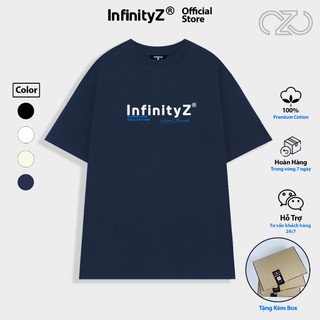 Áo Thun Local Brand InfinityZ Unisex Premium Cotton Oversize  Form Rộng Signature Basic - INFI014