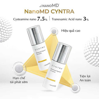 🍀 20ml-kem làm giảm nám da nanomd cyntra advanced pigment corrector