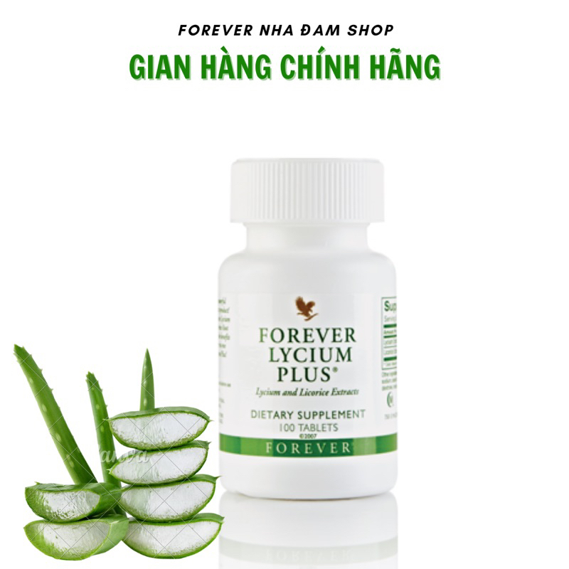 [CHÍNH HÃNG] Forever Lycium Plus ( Viên cam thảo 072 Flp) Date 2027