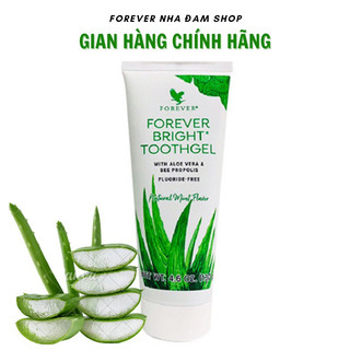 [CHÍNH HÃNG] 028FLP Kem Đánh Răng Nha Đam – Forever Bright Toothgel Kem đánh răng Lô Hội