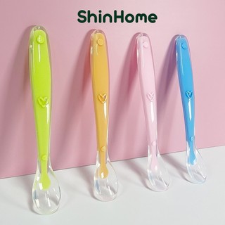 Thìa ăn dặm silicon siêu mềm không BPA