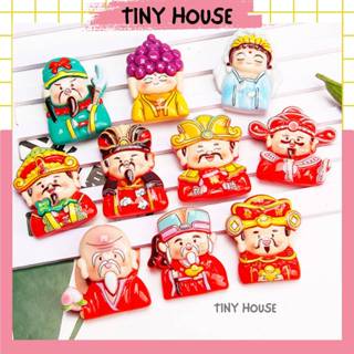 Nam châm trang trí hít dính tủ lạnh thần tài (1 cái) T8A4