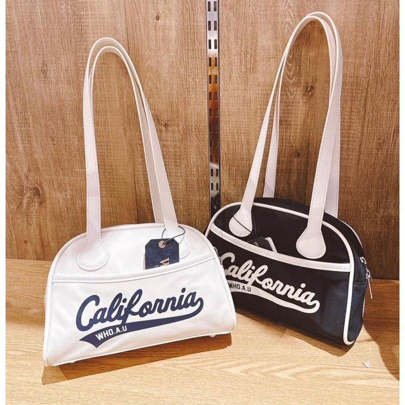 [ CHÍNH HÃNG ] Túi Whoau California Nylon Bowling Bag