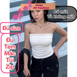  Áo ống phom dài, áo nữ quây cúp ngực ôm body đi chơi mẫu basic siêu phối đồ VD926