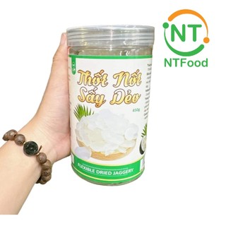 Thốt nốt sấy dẻo ntfood hũ 450gr / 250gr - nhất tín food