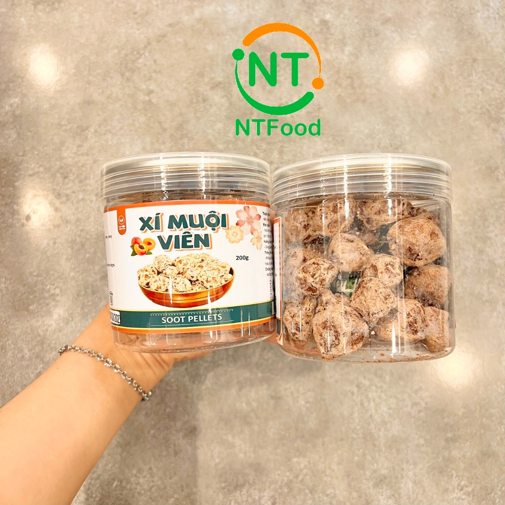 Xí Muội Mặn Hũ 200g NTFood - Nhất Tín Food