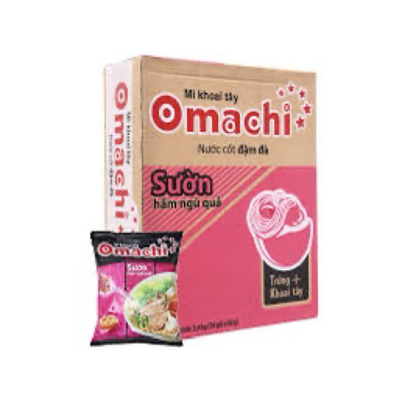 mì tôm omachi