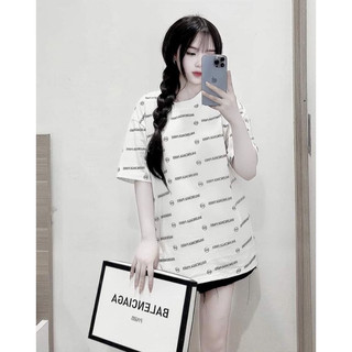 Áo phông nam nữ form rộng in chữ cực xinh