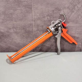 Súng Bắn Keo Silicon Bằng Thép Có Tự Ngắt Cao Cấp Xoay 360 Độ, Dụng Cụ Bơm Keo Silicone, Dụng Cụ Bắn Keo Silicon