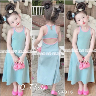 Váy tăm hở lưng cho mùa hè