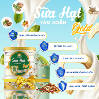Sữa Hạt Tảo Xoắn Aralac Gold 800gr nguồn dinh dưỡng từ các loại hạt nhập khẩu