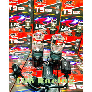 Đèn Pha Bi cầu T9 Pro MA Racing mẫu mới 2024 60W cắt sáng ánh sáng trắng lắp đèn pha Ô tô xe máy