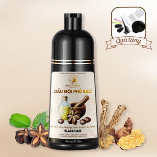 Dầu gội phủ bạc Khoẻ Tự Nhiên Black Hair Shampoo 400ml ( Bran Dear Nature )