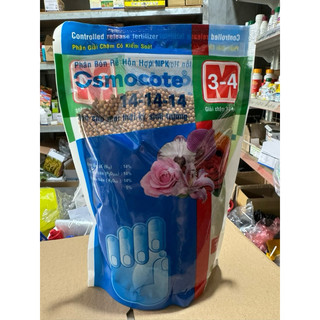 Phân tan chậm hạt vàng 14-14-14 Osmocote - Nhập khẩu Mỹ (gói 1 kg)