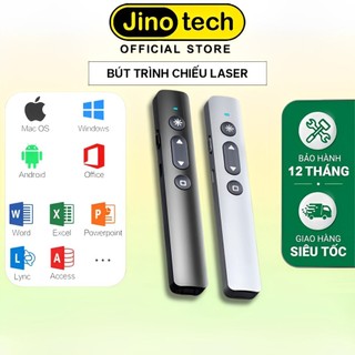 Bút Trình Chiếu Power Point Thuyết Trình Laser JINOTECH PPT Z1 Z2 Z3 Chiếu Slide Điều khiển 2 Màn Hình Pin Sạc  Xa 200m