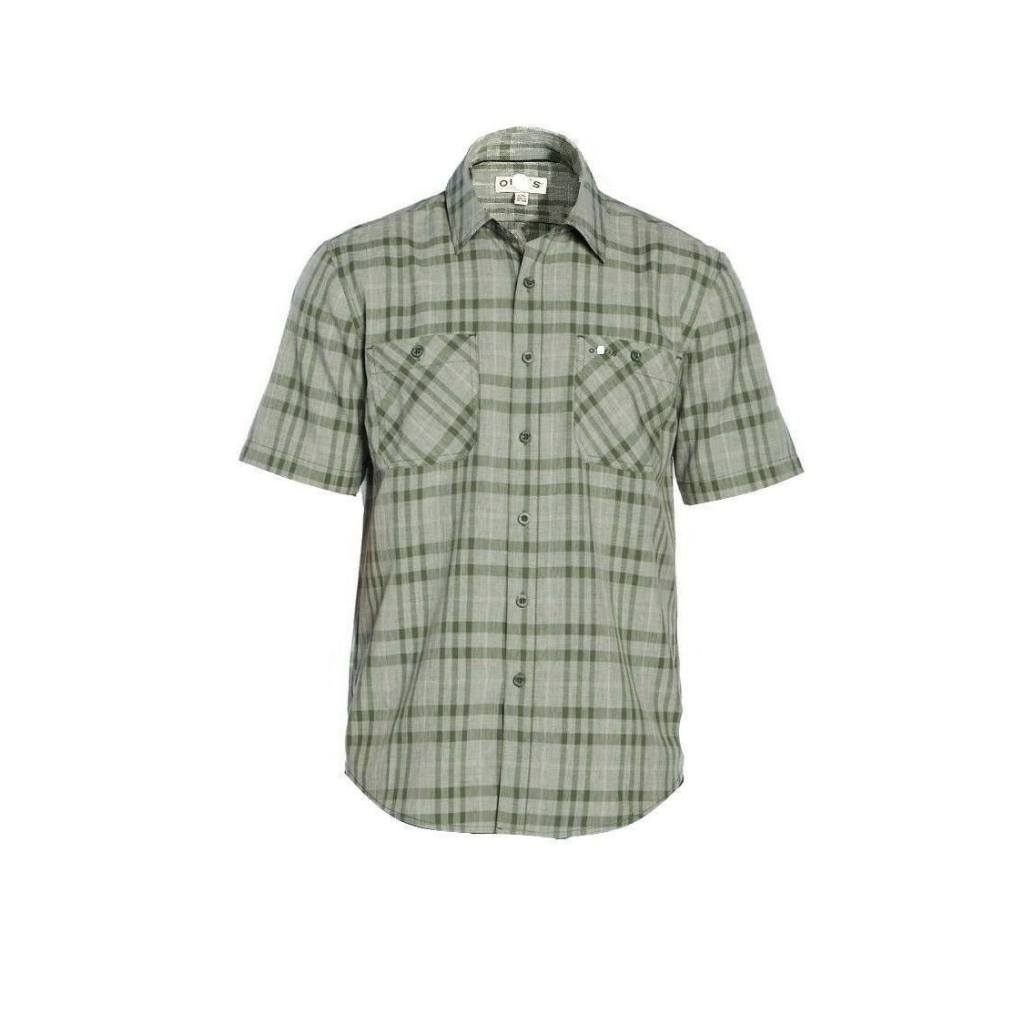 Sơ mi 0r\/is Woven Tech Button dành cho Nam. Chất vải Woven mềm mịn, thông thoáng và co giãn. From lên dáng thoải mái.