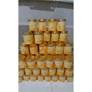 Kem body tẩy dầu vàng Combo 10 hủ
