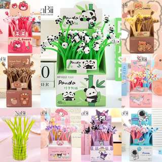 Bút gel dẻo, mực nước nabii thú cưng xinh xắn, bút cute dễ thương