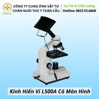 Kính Hiển Vi Soi Tinh Heo L500A Có Màn Hình 5 INCH - Bảo Hành 12 Tháng
