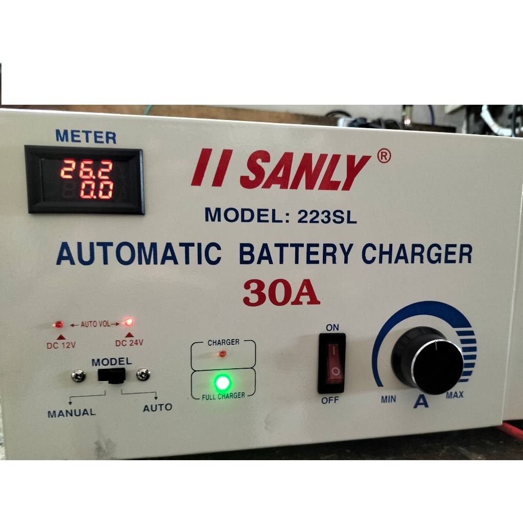 máy nạp ac quy tự động 30AH