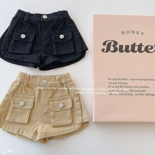 Quần đùi cho bé gái, quần sooc bò trẻ em Thanh Hằng Baby 11kg đến 31kg