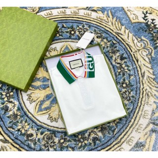 Áo thun nam cao cấp áo polo GC thêu phối cổ thời trang vải polo dày đẹp chất lượng