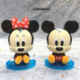 Cặp chuột mickey trang trí bánh kem sinh nhật