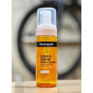Sữa rửa mặt Nghệ Neutrogena Calme Curcuma Mousse 150 ml (mẫu mới ảnh 1)