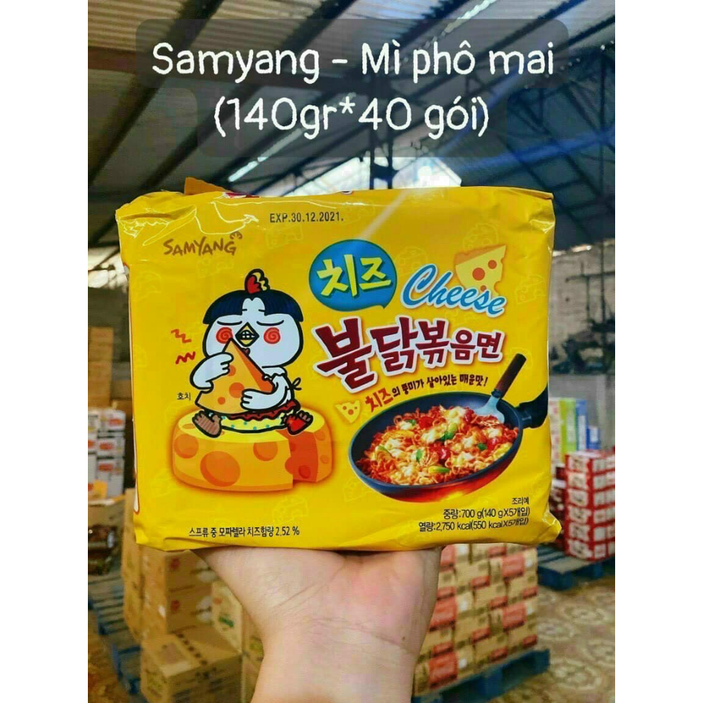 Mì cay Samyang vị phô mai Hàn Quốc 29k/gói