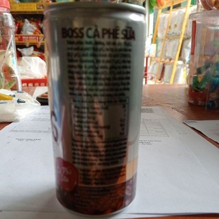 Cà phê lon uống liền Boss 180ml